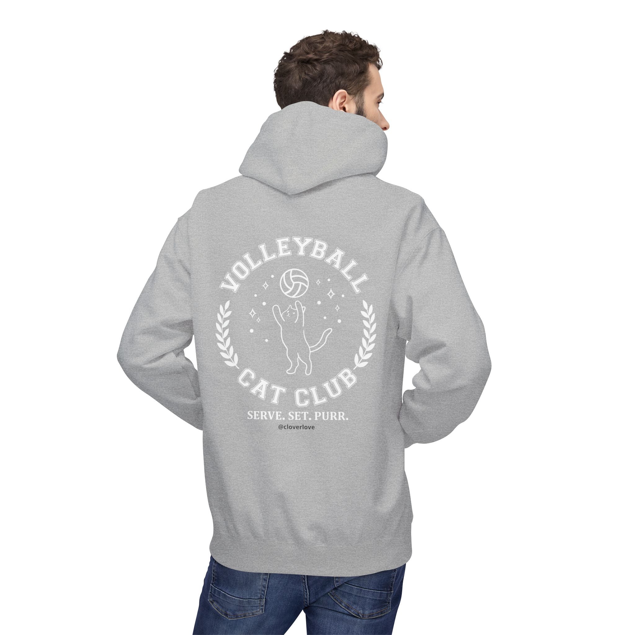 VC2, Catch the Echo Hoodie — Ocean Cat Adventure Graphic Hoodie