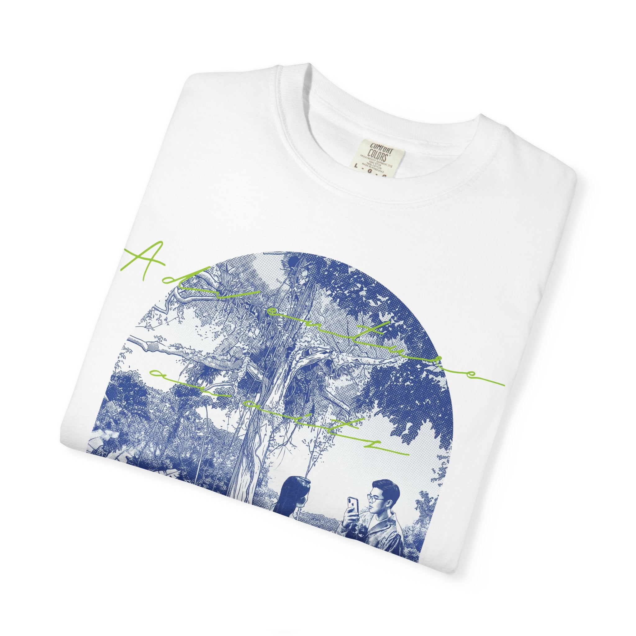 Custom Jungle Adventure Travel T-Shirt - Couple Vacation Gift