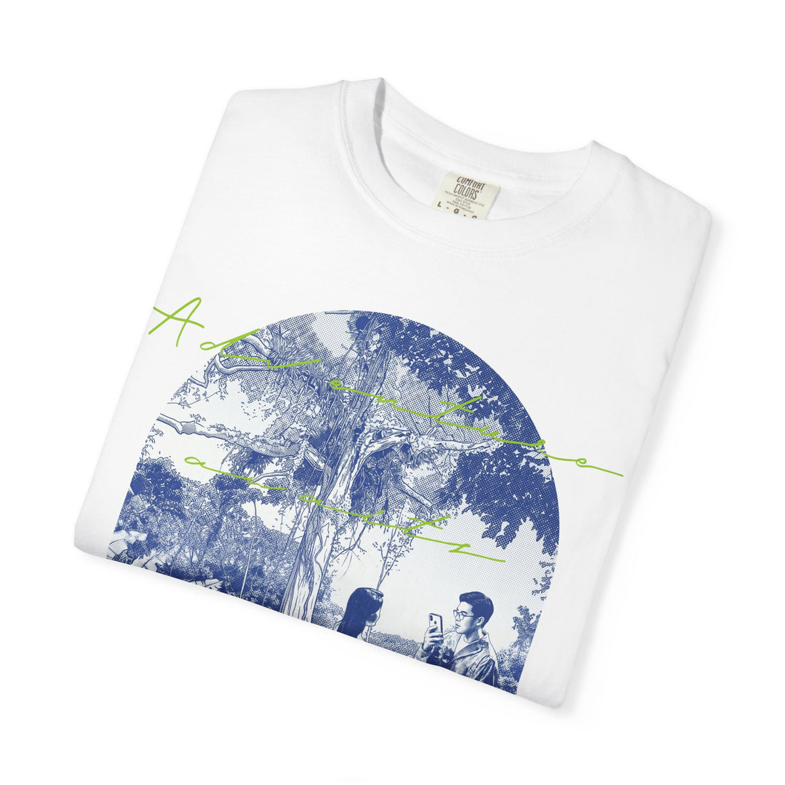 Custom Jungle Adventure Travel T-Shirt - Couple Vacation Gift