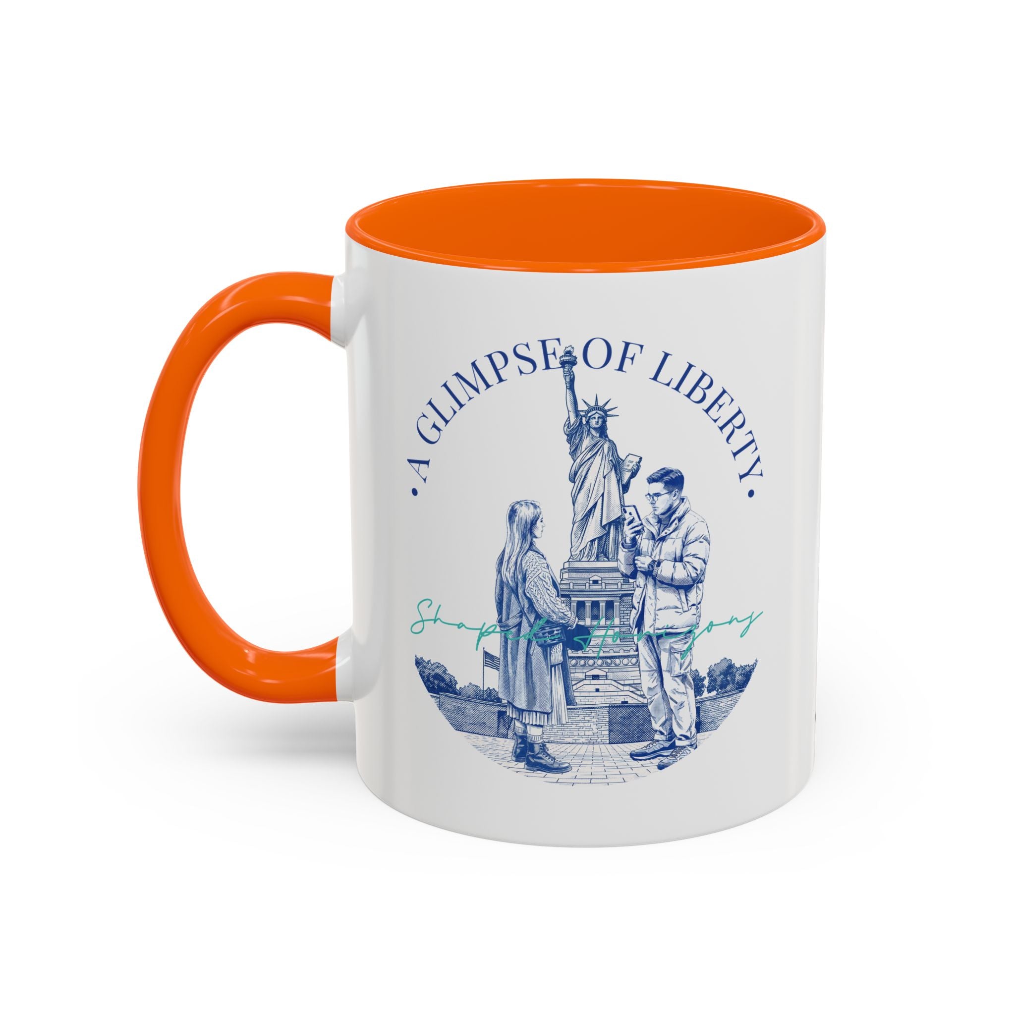 Statue of Liberty Travel Mug - New York Landmark Coffee Cup