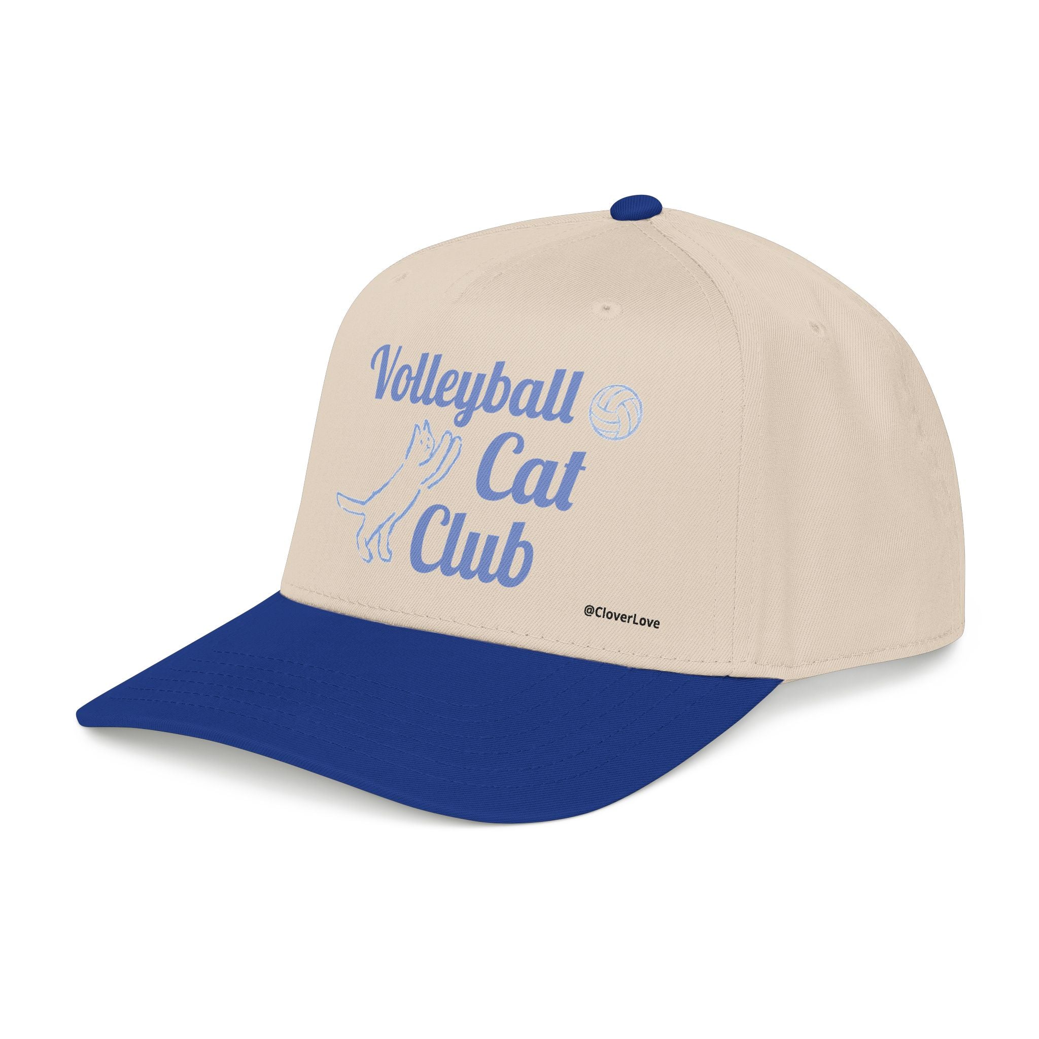 VC6, Cat's Skiff Adventure Baseball Cap — Cute Nautical Cat Hat with @CloverLove Design