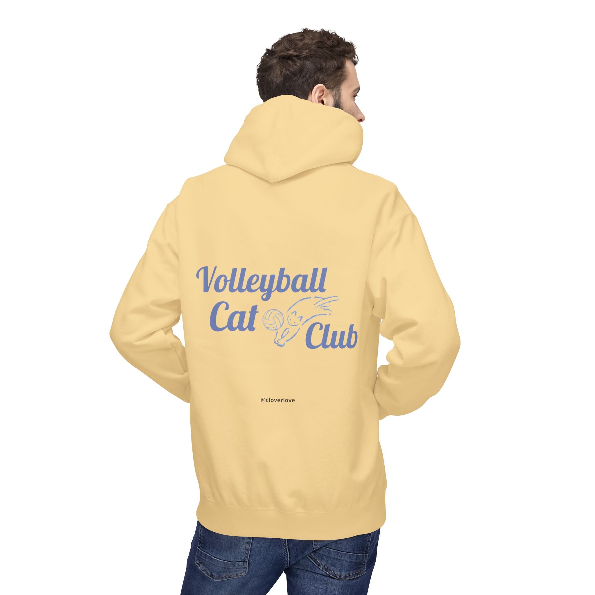 VC7, Catch the Echo Hoodie — Ocean Cat Adventure Graphic Hoodie