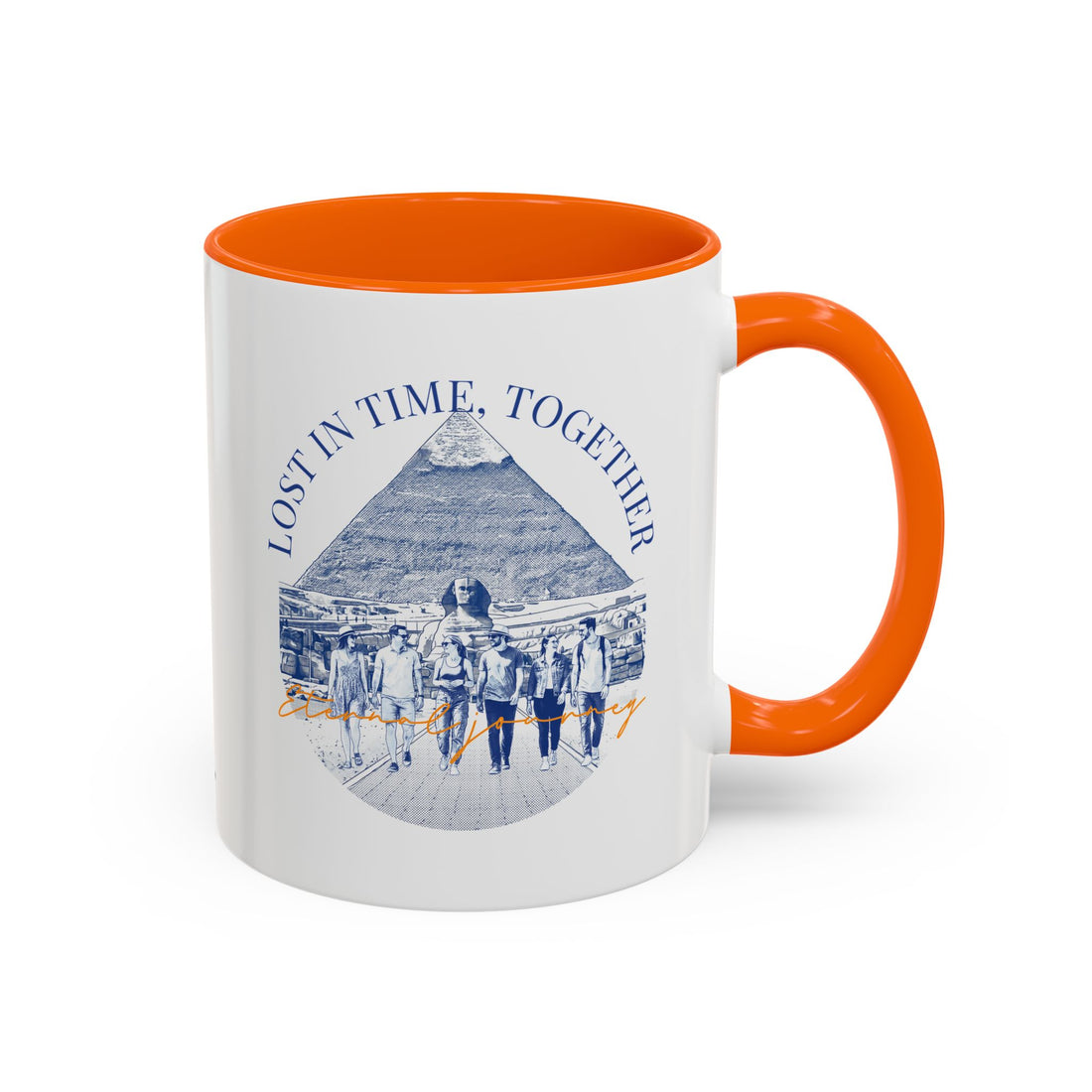 Egypt Travel Memory Mug - Pyramid Adventure Coffee Cup for Travelers
