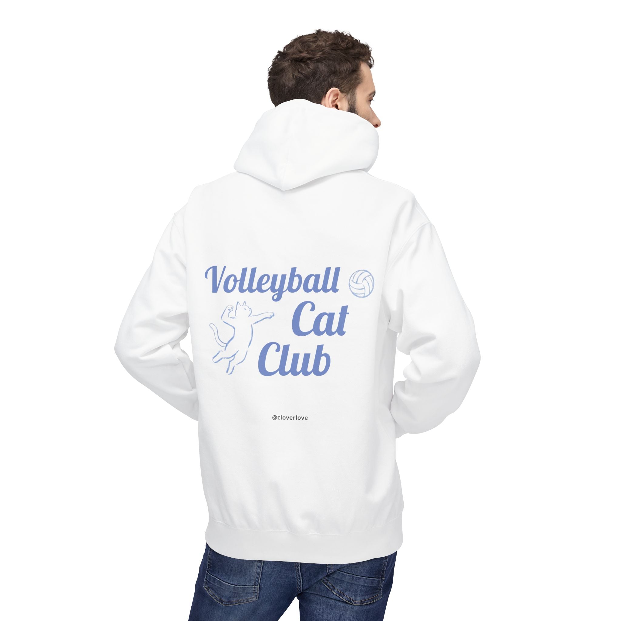 VC8, Catch the Echo Hoodie — Ocean Cat Adventure Graphic Hoodie