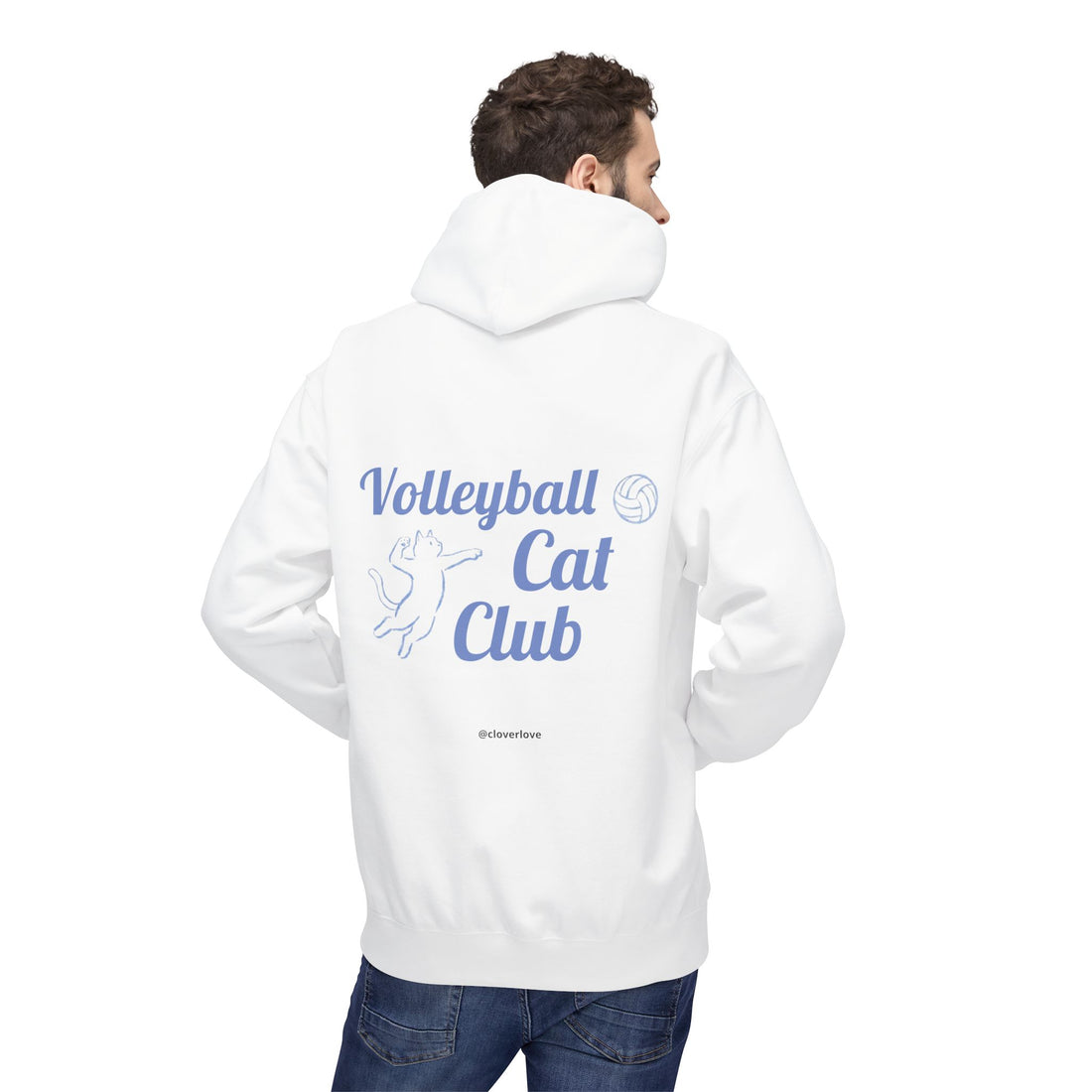 VC8, Catch the Echo Hoodie — Ocean Cat Adventure Graphic Hoodie