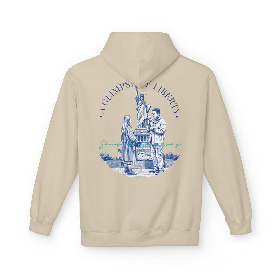 Statue of Liberty Adventure Hoodie | Vintage New York Travel Sweatshirt