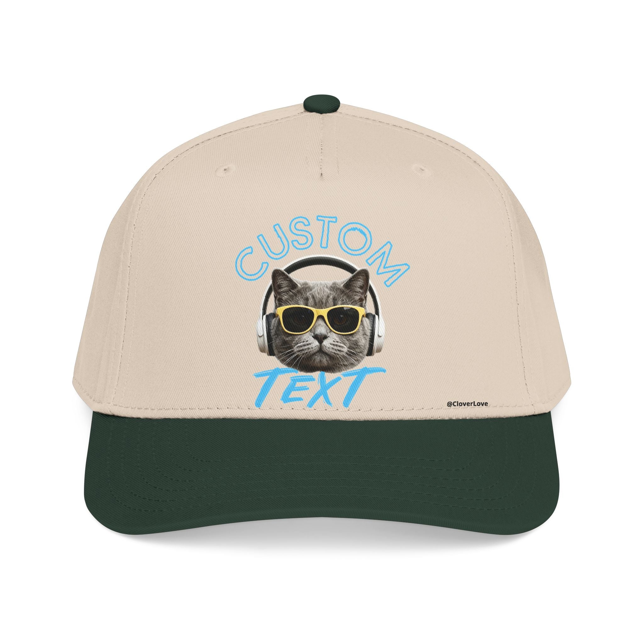 Custom Cat Photo Baseball Cap | Personalized Pet Lover Hat