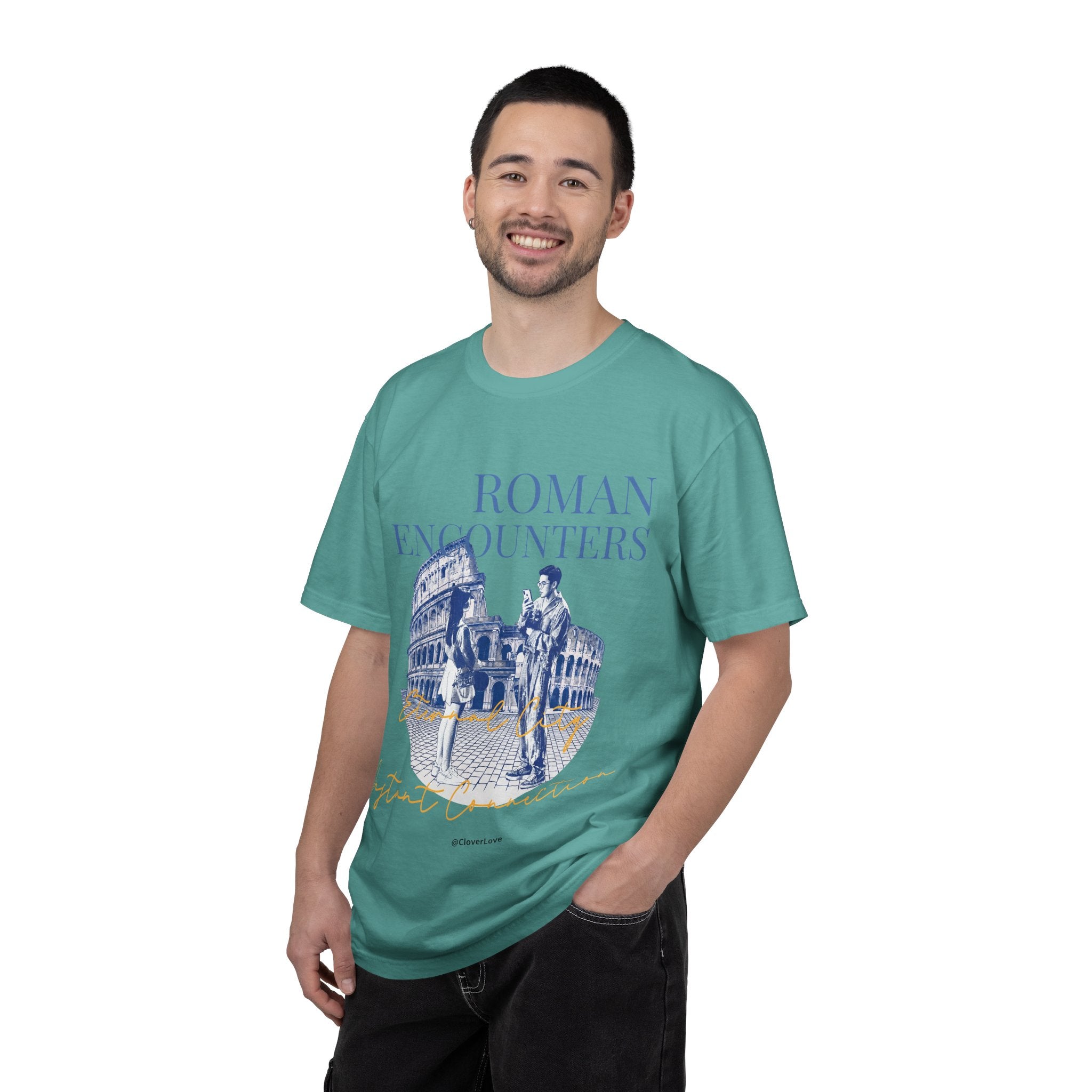 Custom Rome Colosseum Travel T-Shirt - Vintage Vacation Gift