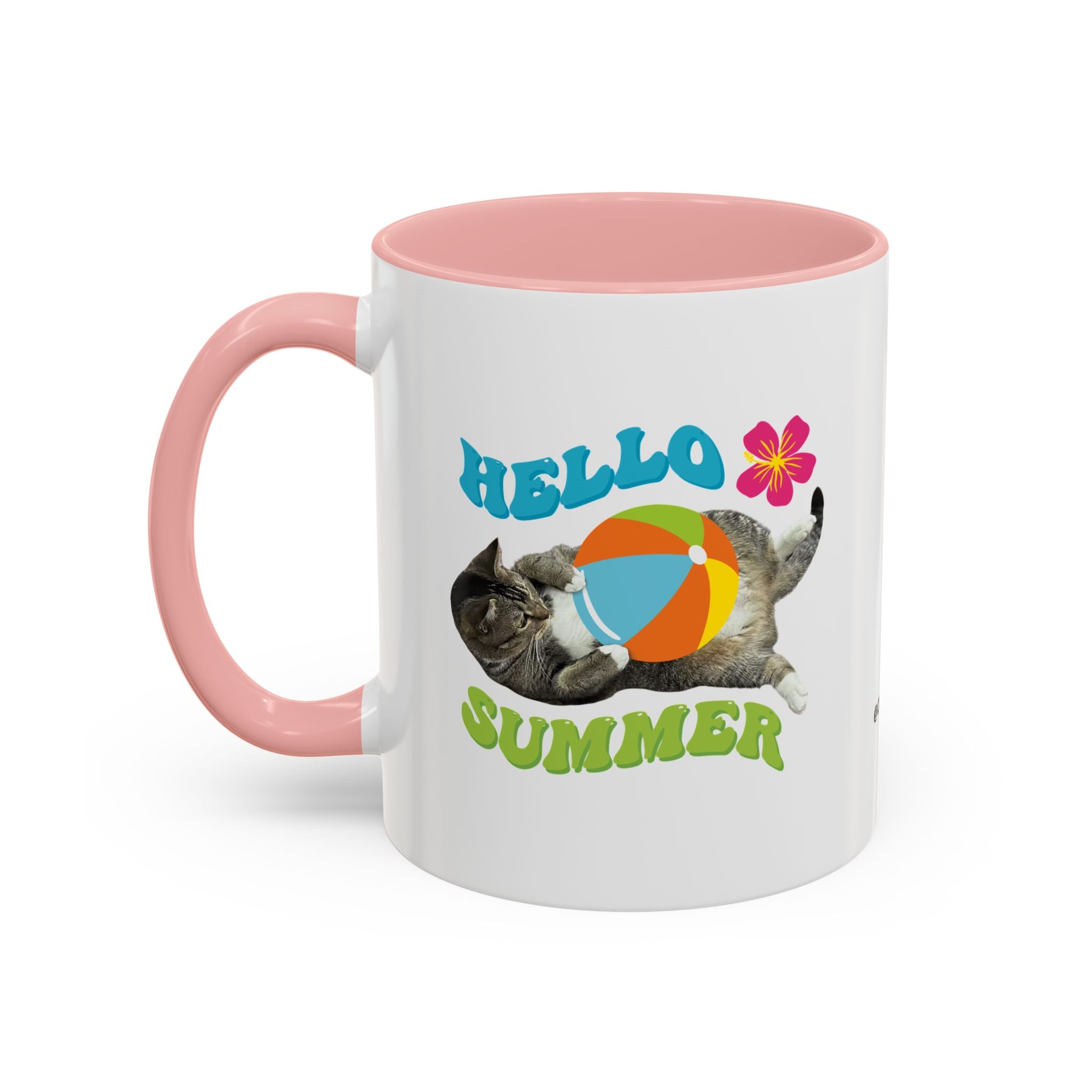 Retro Custom Cat Mug | Personalized Pet Photo Coffee Cup With Custom Text