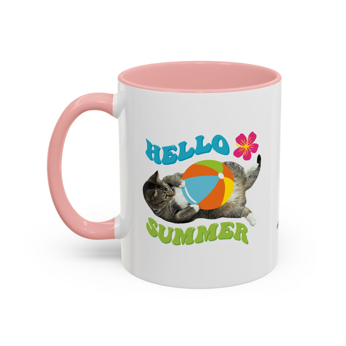 Retro Custom Cat Mug | Personalized Pet Photo Coffee Cup With Custom Text