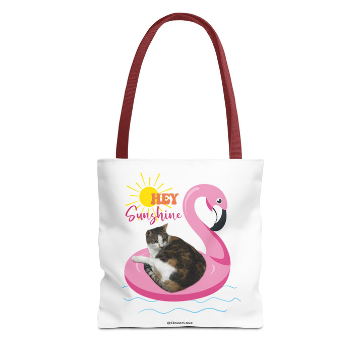 Custom Cat Tote Bag | Personalized Pet Photo Summer Bag