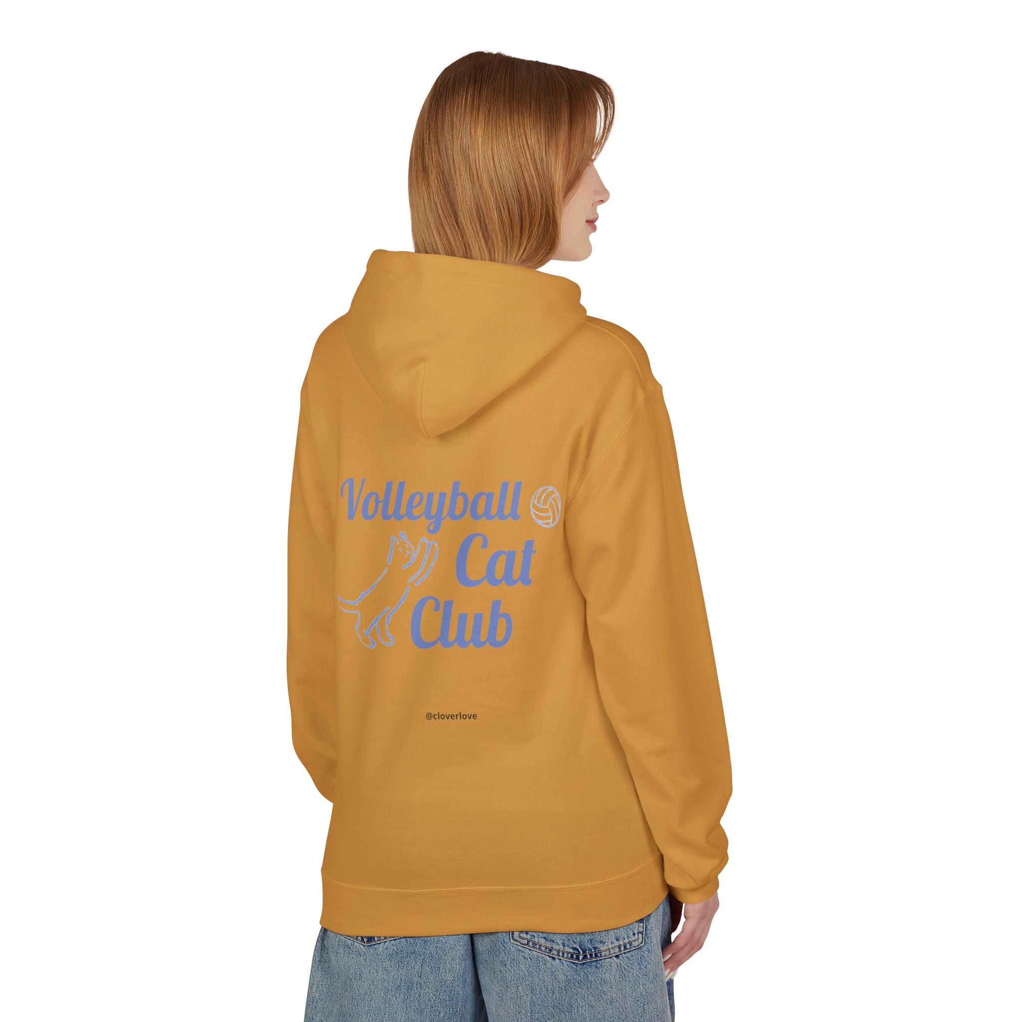 VC6, Catch the Echo Hoodie — Ocean Cat Adventure Graphic Hoodie