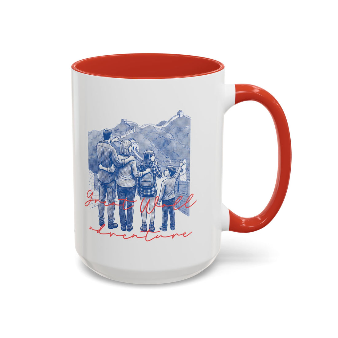 Great Wall Travel Mug - China Landmark Coffee Cup for Explorers