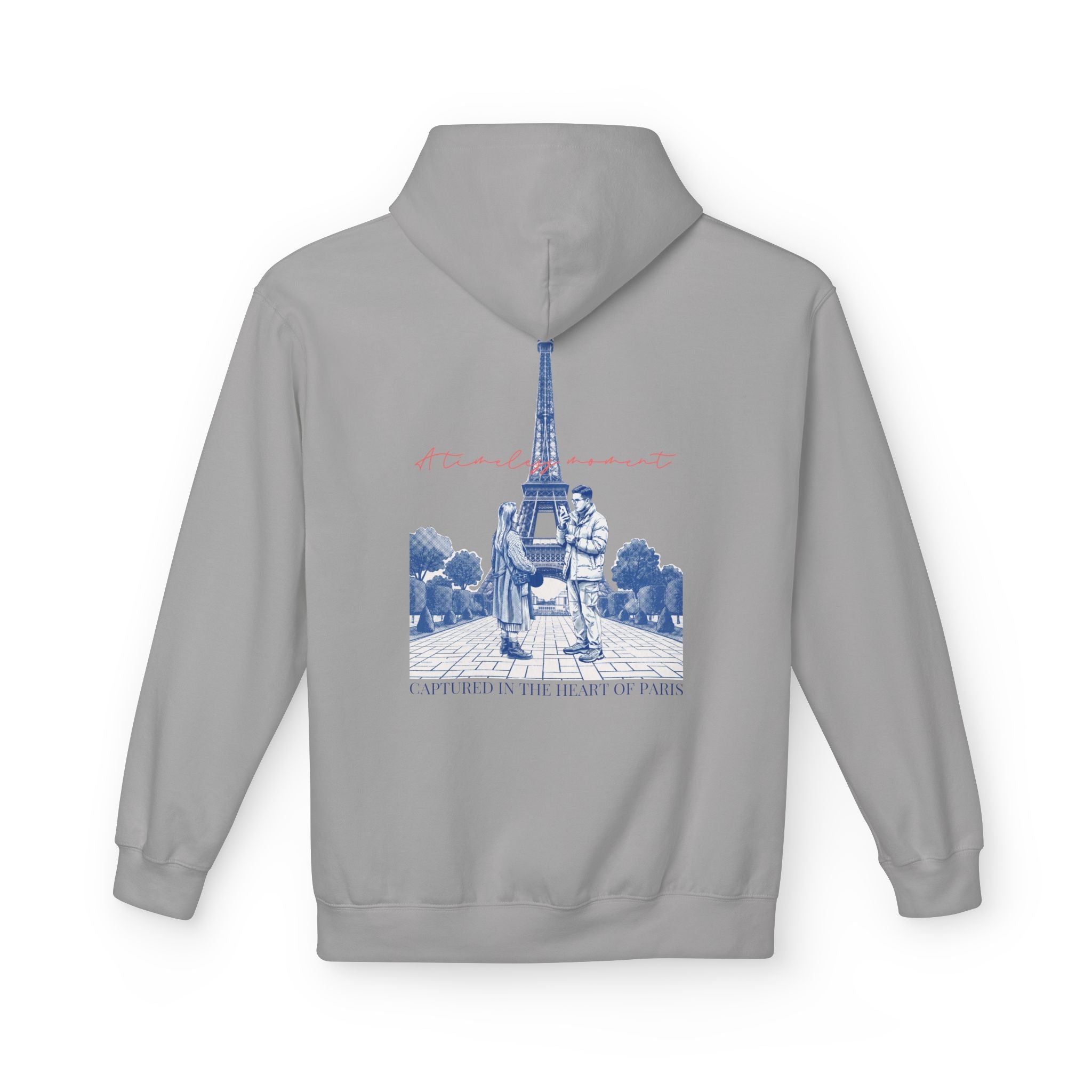 Paris Eiffel Tower Hoodie | Romantic Travel Graphic Sweatshirt