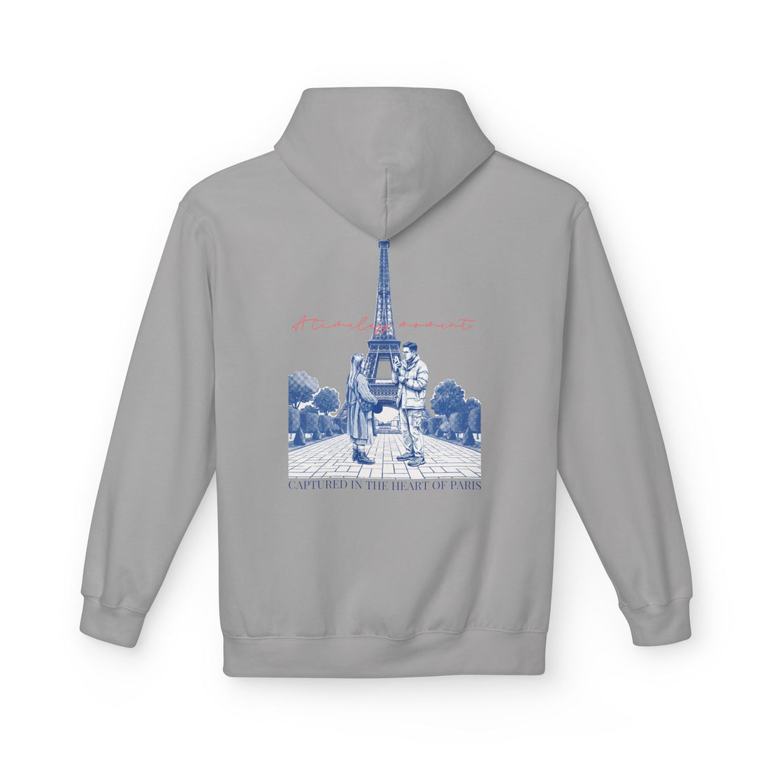 Paris Eiffel Tower Hoodie | Romantic Travel Graphic Sweatshirt