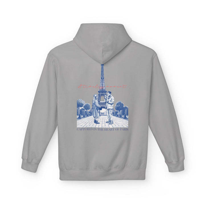 Paris Eiffel Tower Hoodie | Romantic Travel Graphic Sweatshirt