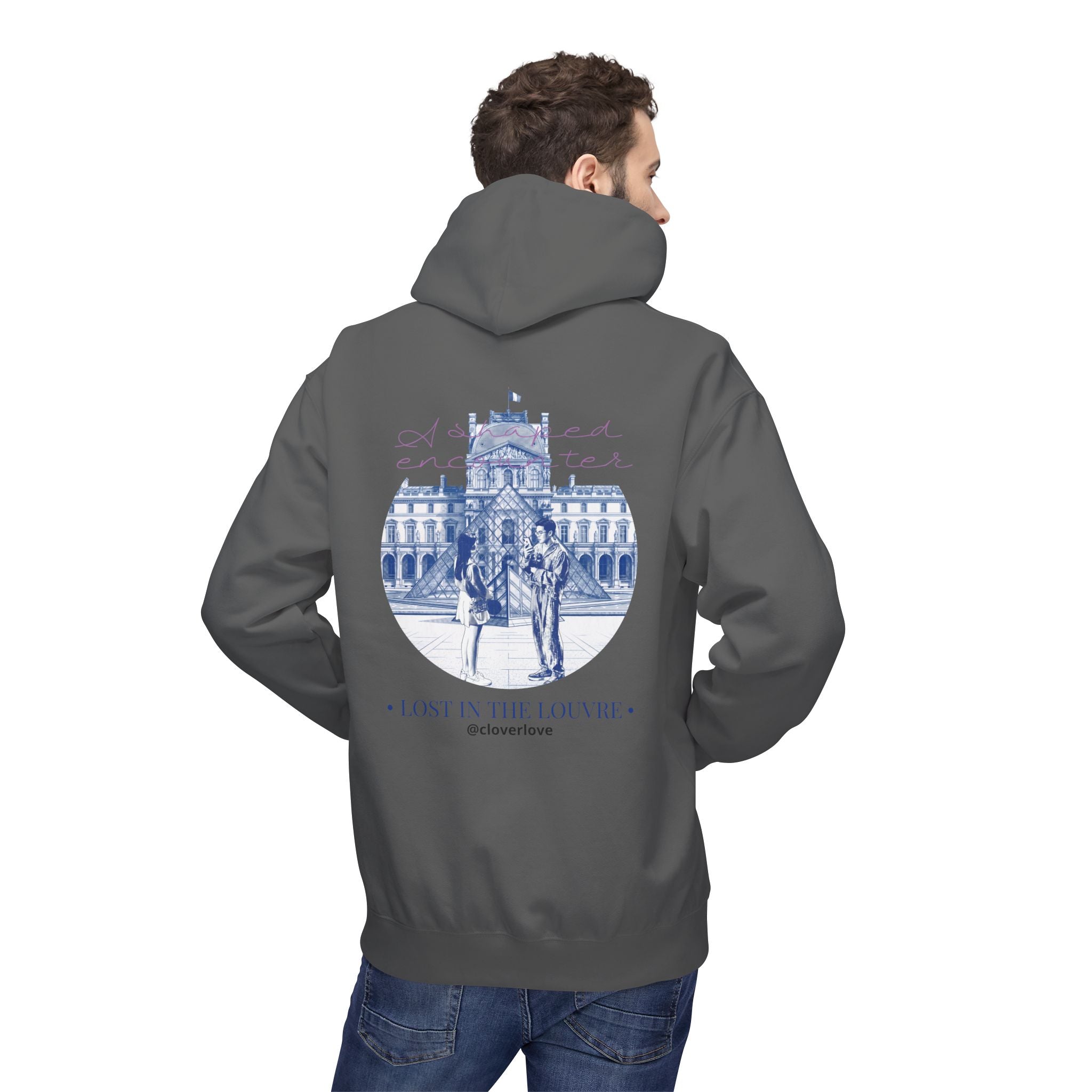 Lost In The Louvre Hoodie | Paris Reise-Wahrzeichen Sweatshirt