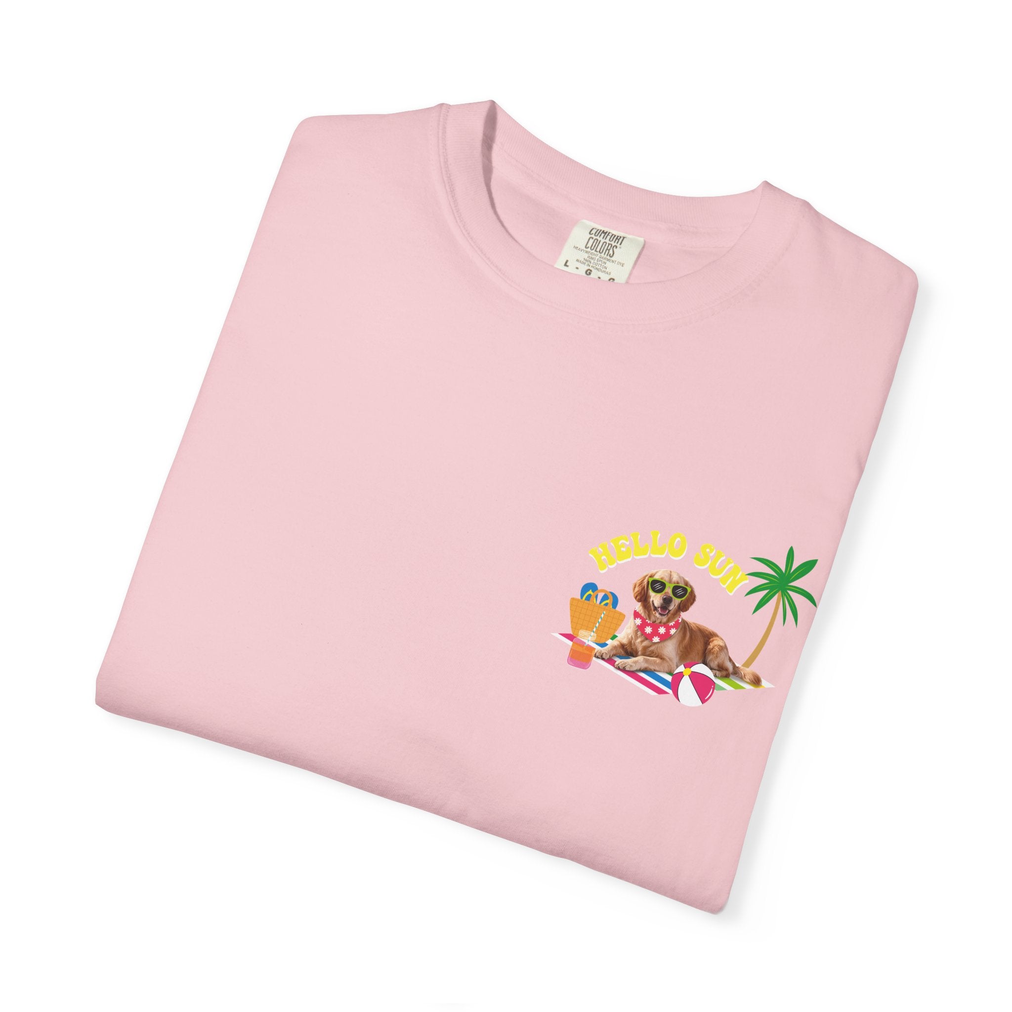 Custom Dog Summer T-Shirt - Funny Beach Dog Tee, Dog Lover Gift