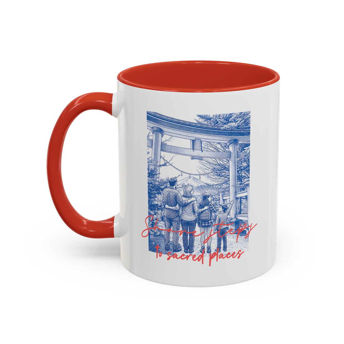 Japan Travel Memory Mug - Mount Fuji Coffee Cup for Travelers