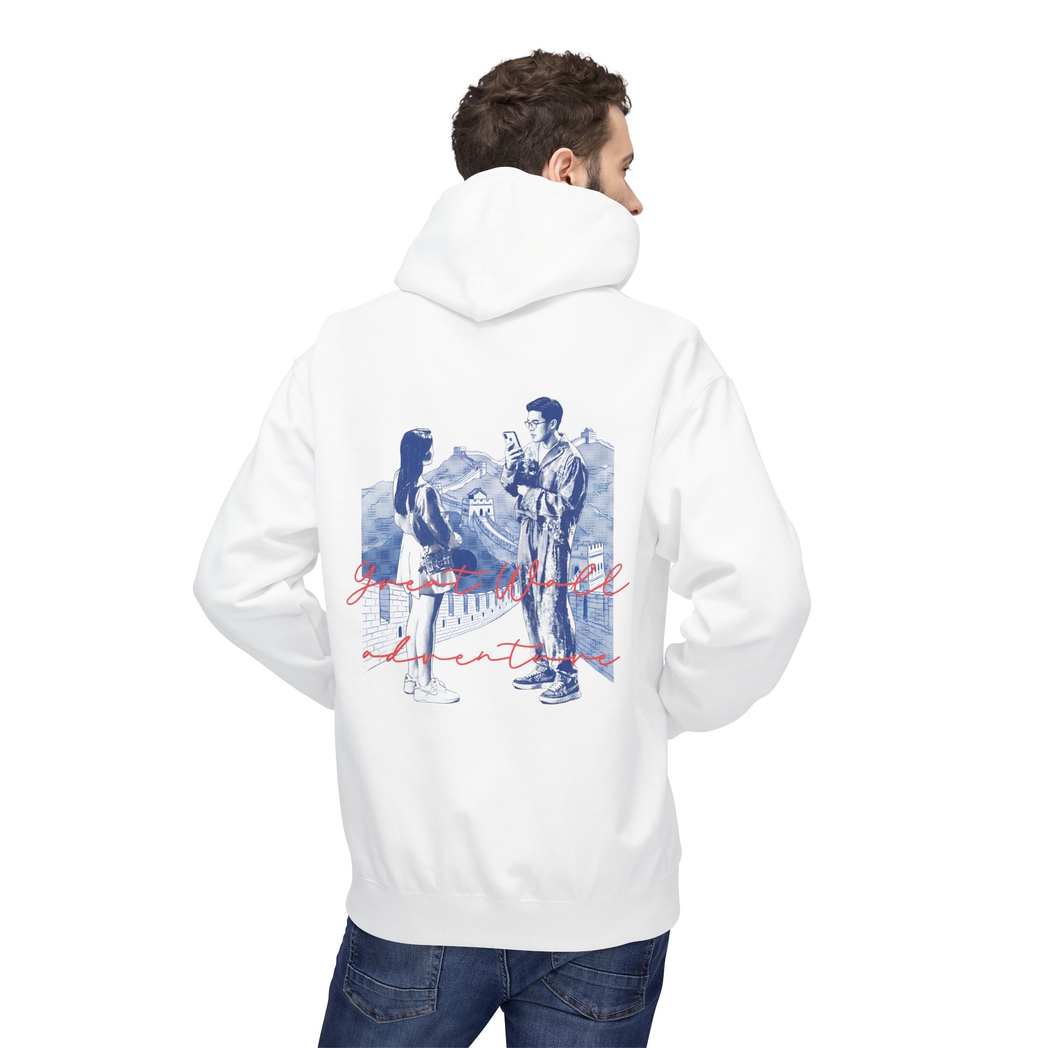 Great Wall Adventure Hoodie – Summer Wanderlust Sweatshirt