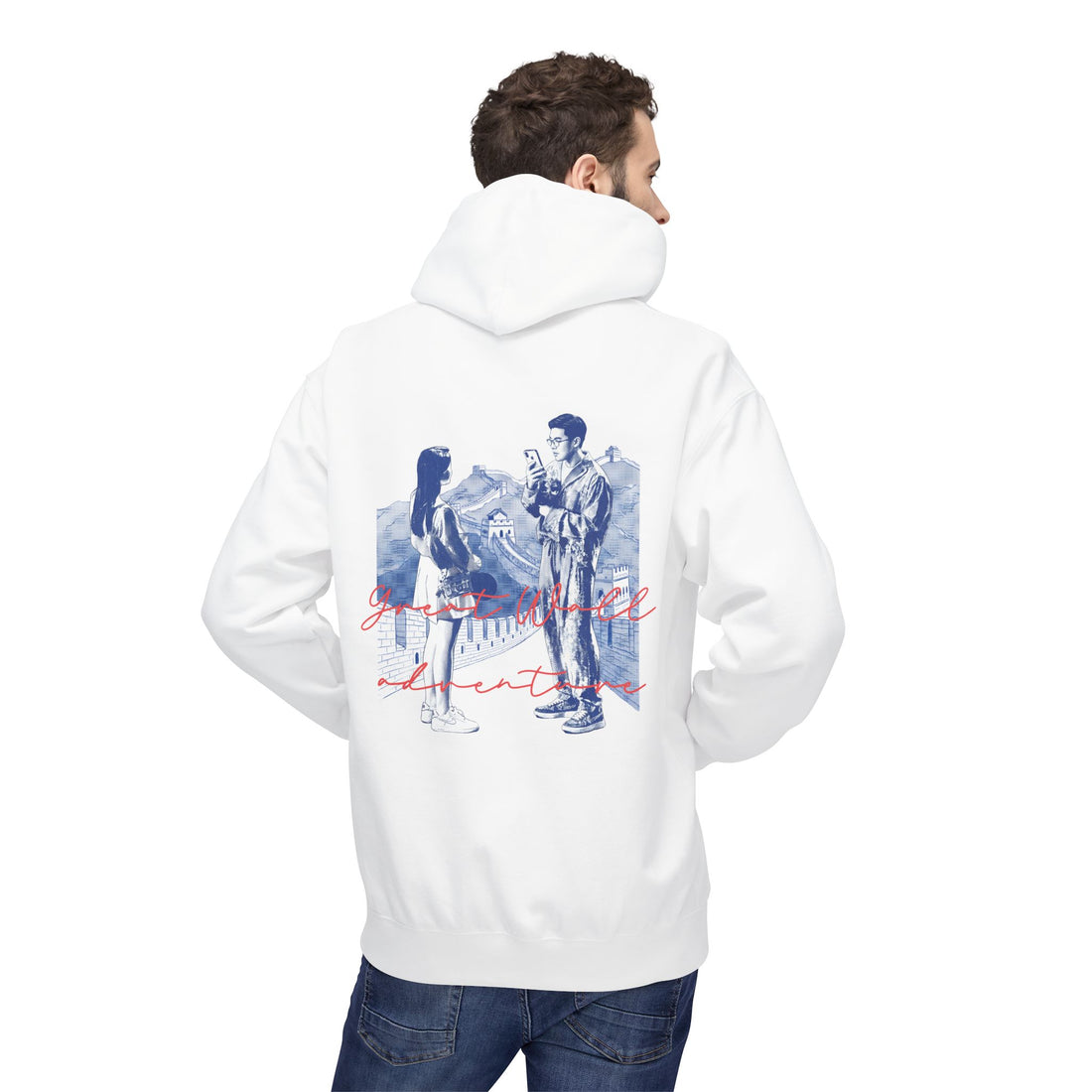 Great Wall Adventure Hoodie – Summer Wanderlust Sweatshirt