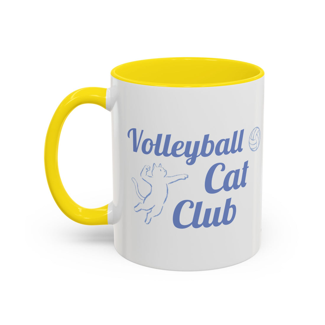 Volleyball Club Mug | Cat Design