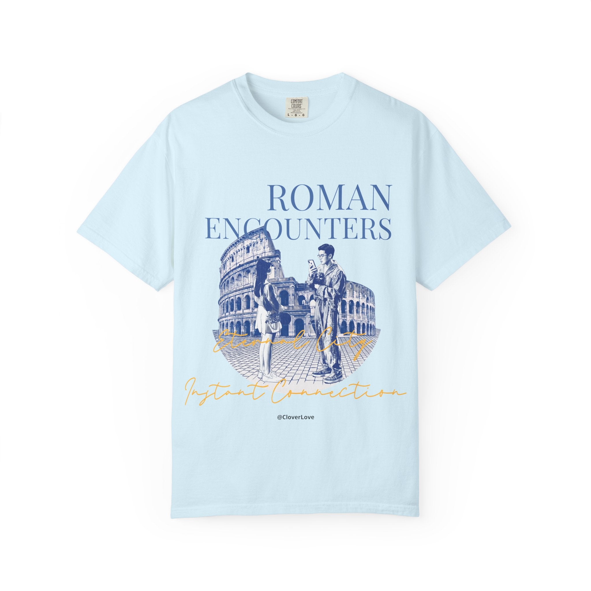 Custom Rome Colosseum Travel T-Shirt - Vintage Vacation Gift
