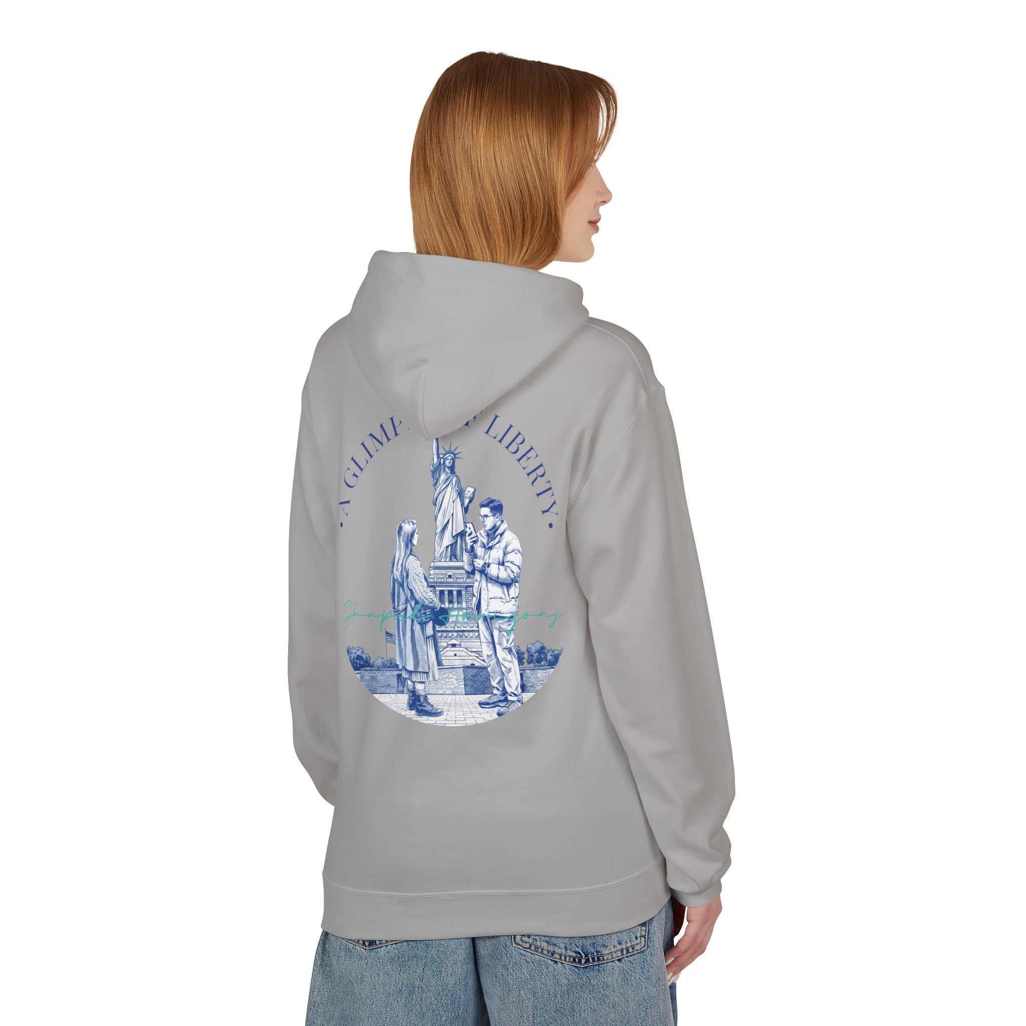 Statue of Liberty Adventure Hoodie | Vintage New York Travel Sweatshirt