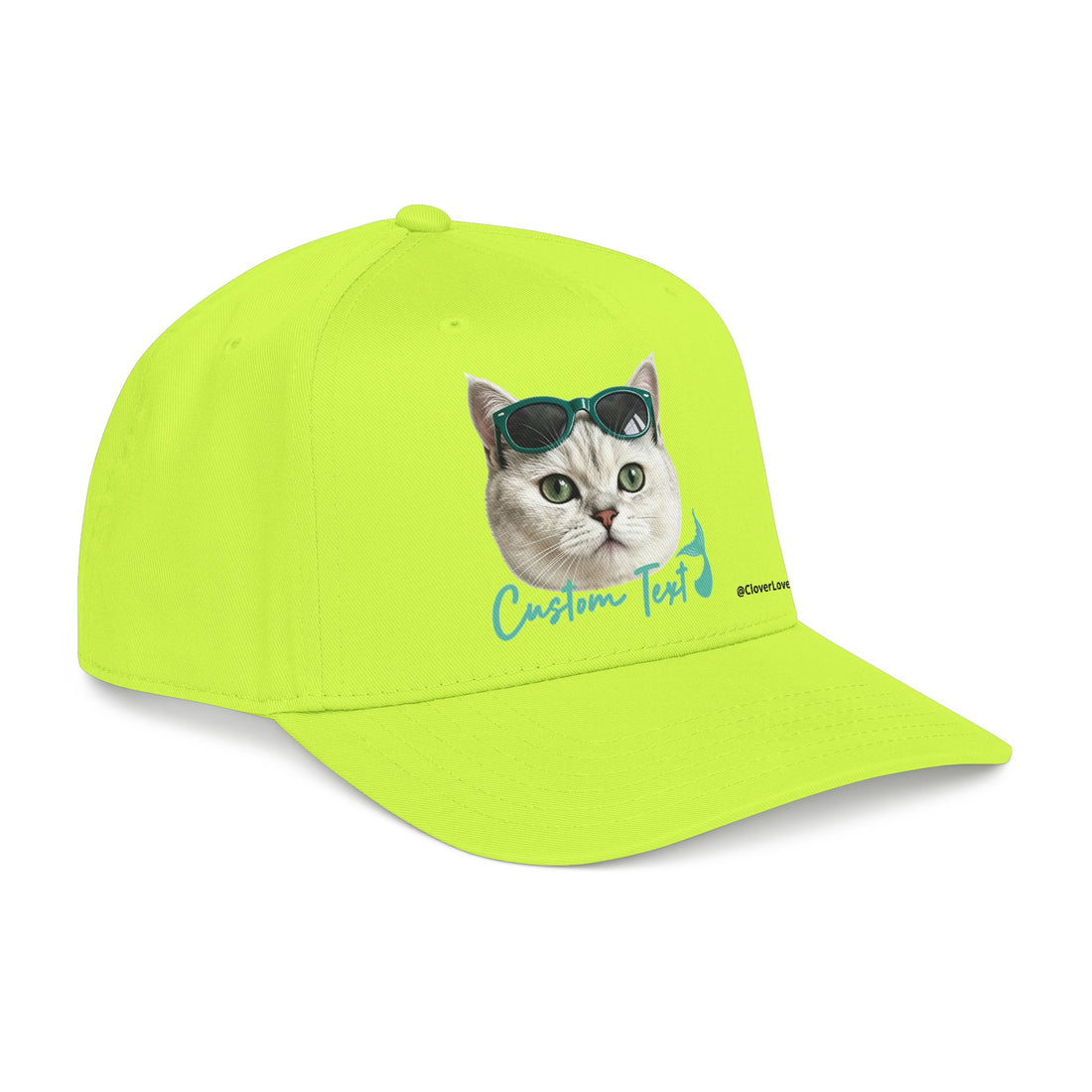 Custom Cat Photo Hat | Personalized Cat Lover Cap