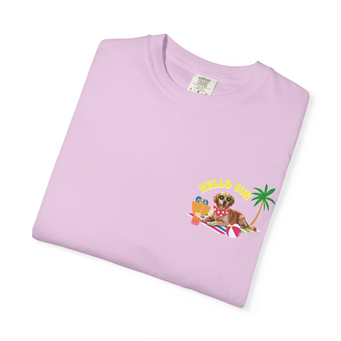 Custom Dog Summer T-Shirt - Funny Beach Dog Tee, Dog Lover Gift