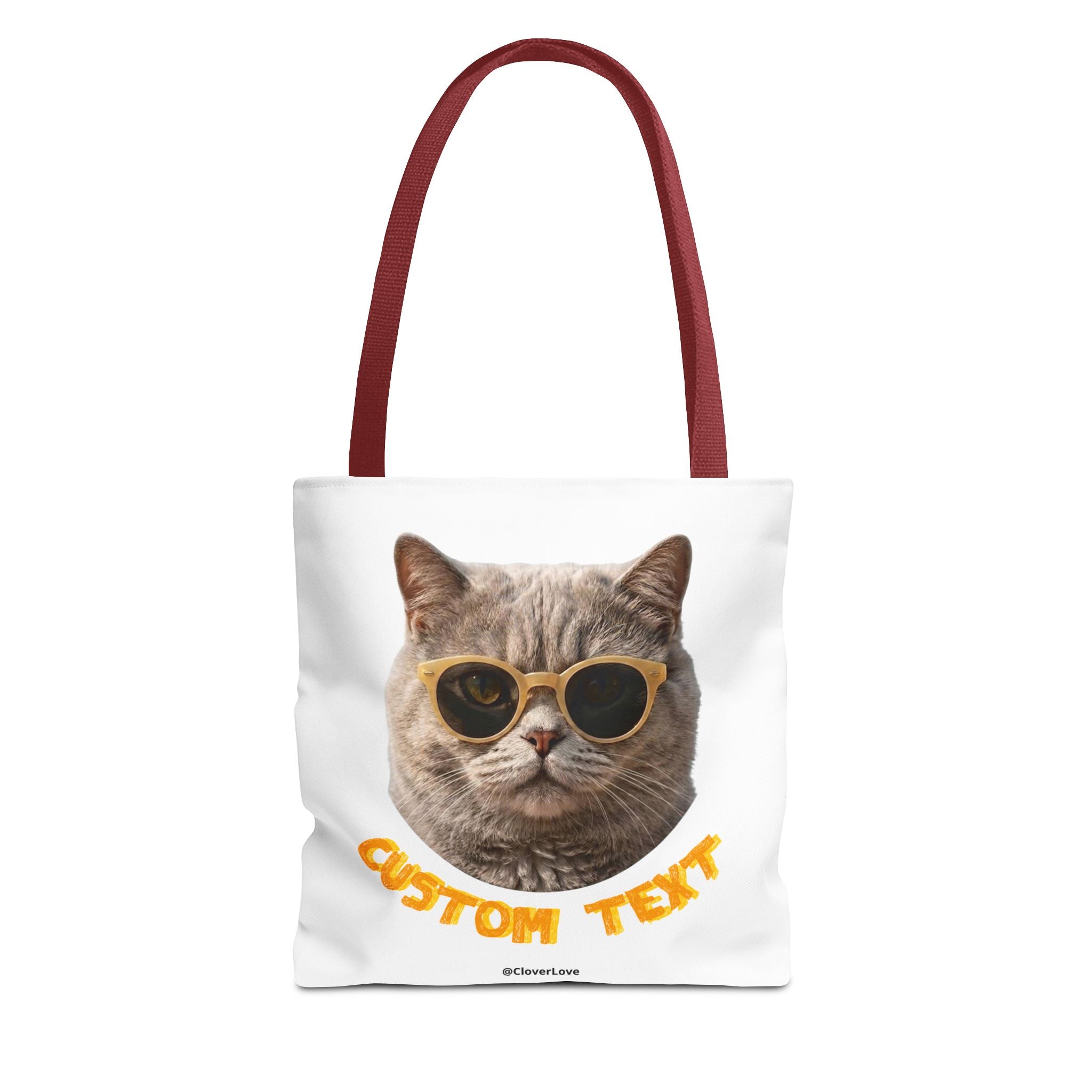 Summer Cat Tote Bag | Funny Cat Lover Beach Canvas Bag