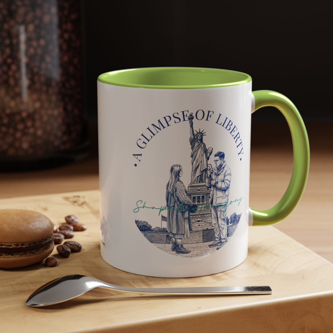 Statue of Liberty Travel Mug - New York Landmark Coffee Cup