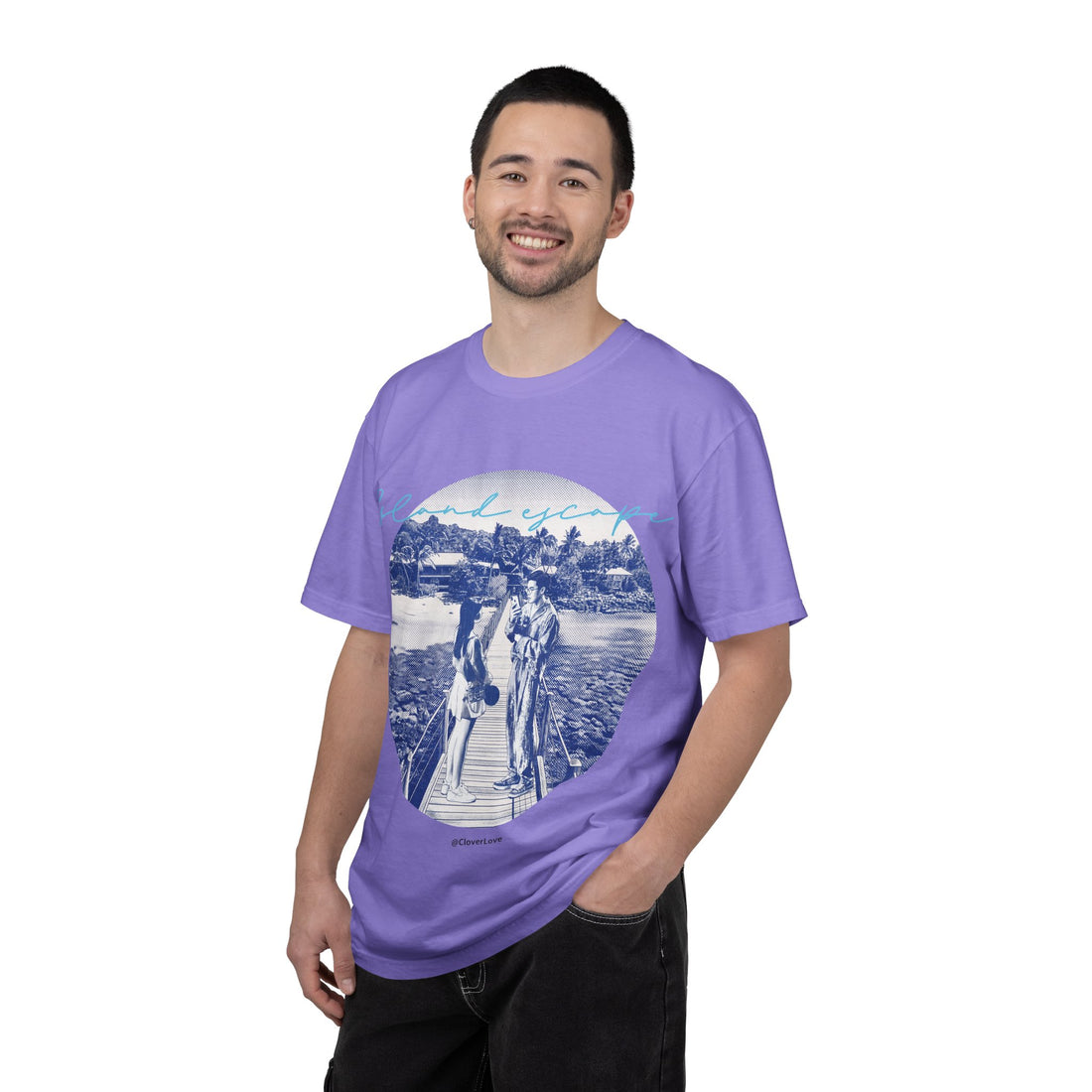 Custom Tropical Travel T-Shirt - Vintage Beach Adventure Tee, Travel Lover Gift