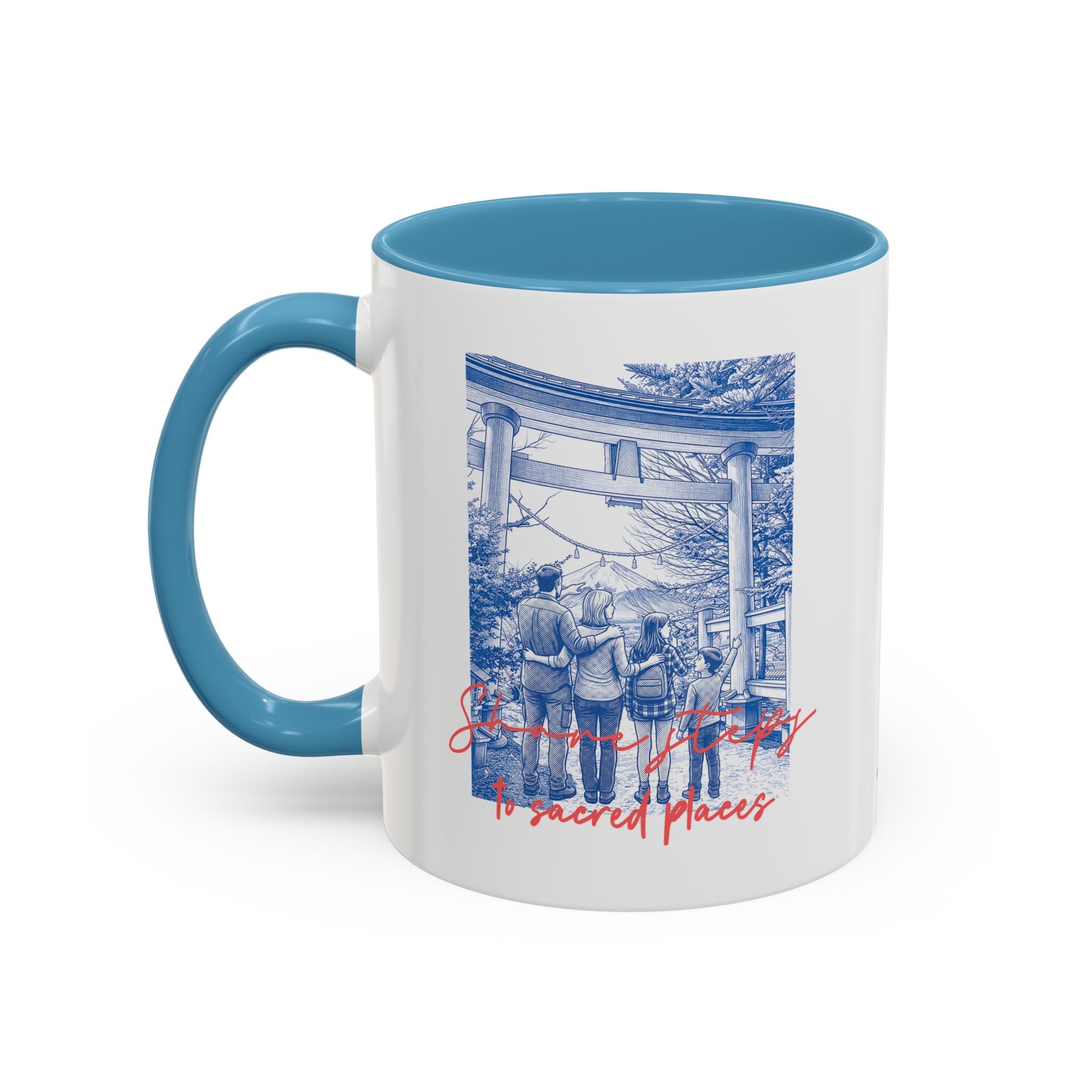 Japan Travel Memory Mug - Mount Fuji Coffee Cup for Travelers