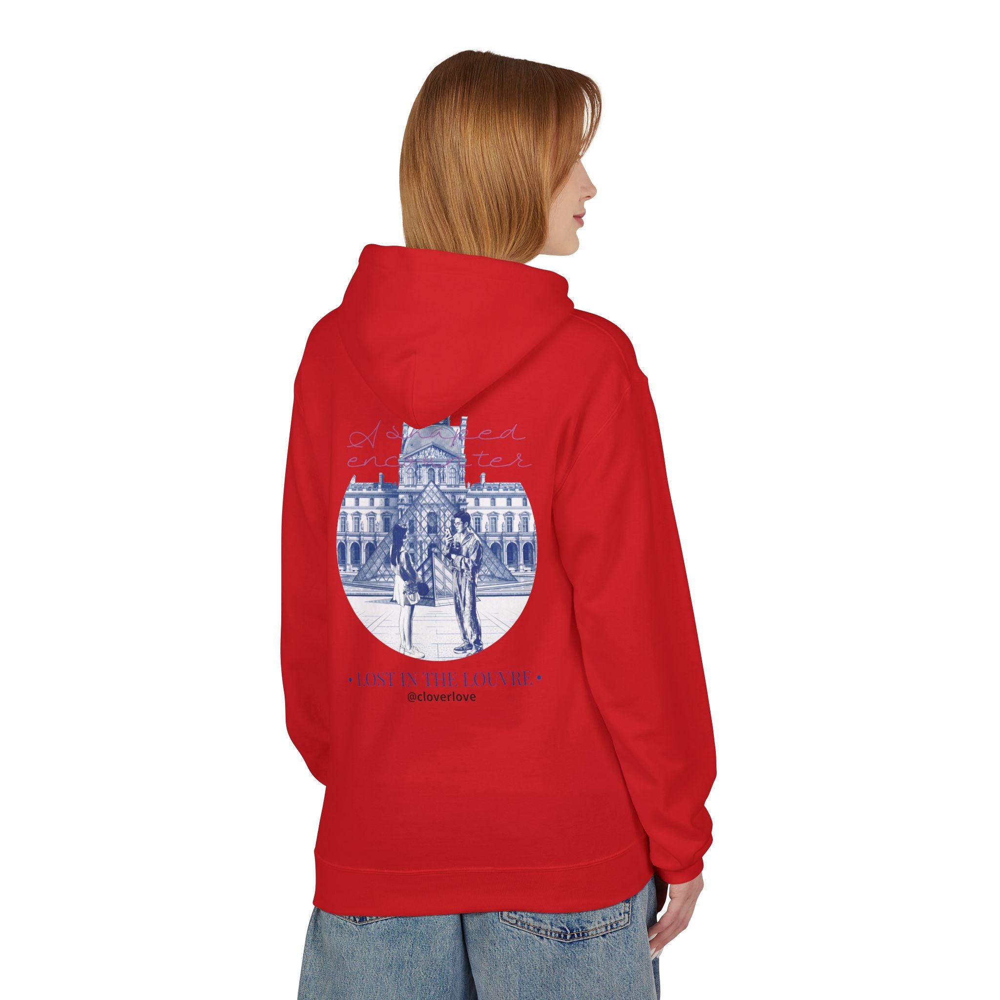Lost In The Louvre Hoodie | Paris Reise-Wahrzeichen Sweatshirt