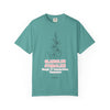 Gladiolus Flower T-Shirt - Inspirational Botanical Graphic Shirt for Flower Lovers