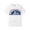 Cat’s Ocean Adventure T-Shirt - Vintage Ocean Wave Graphic Tee for Cat Lovers