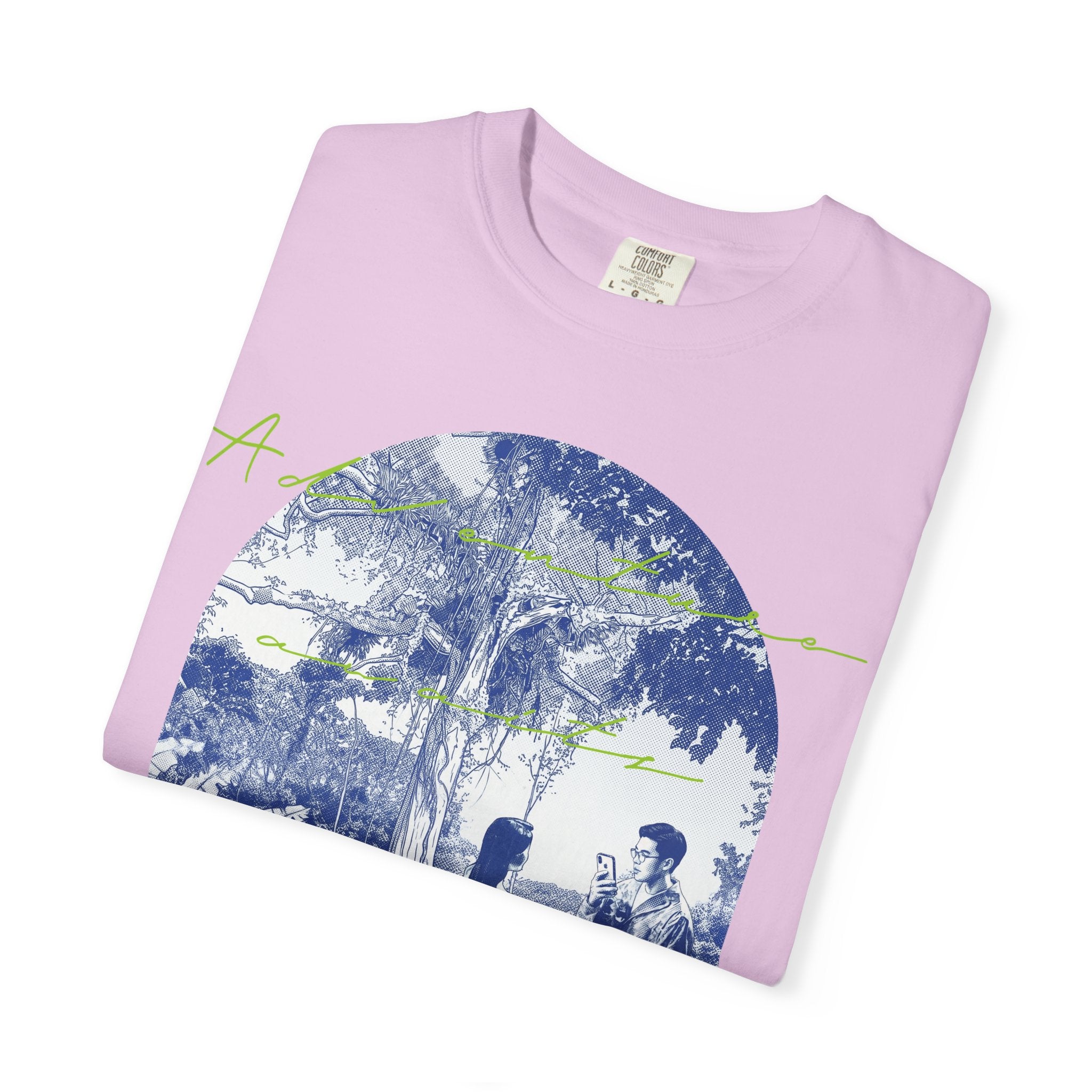 Custom Jungle Adventure Travel T-Shirt - Couple Vacation Gift