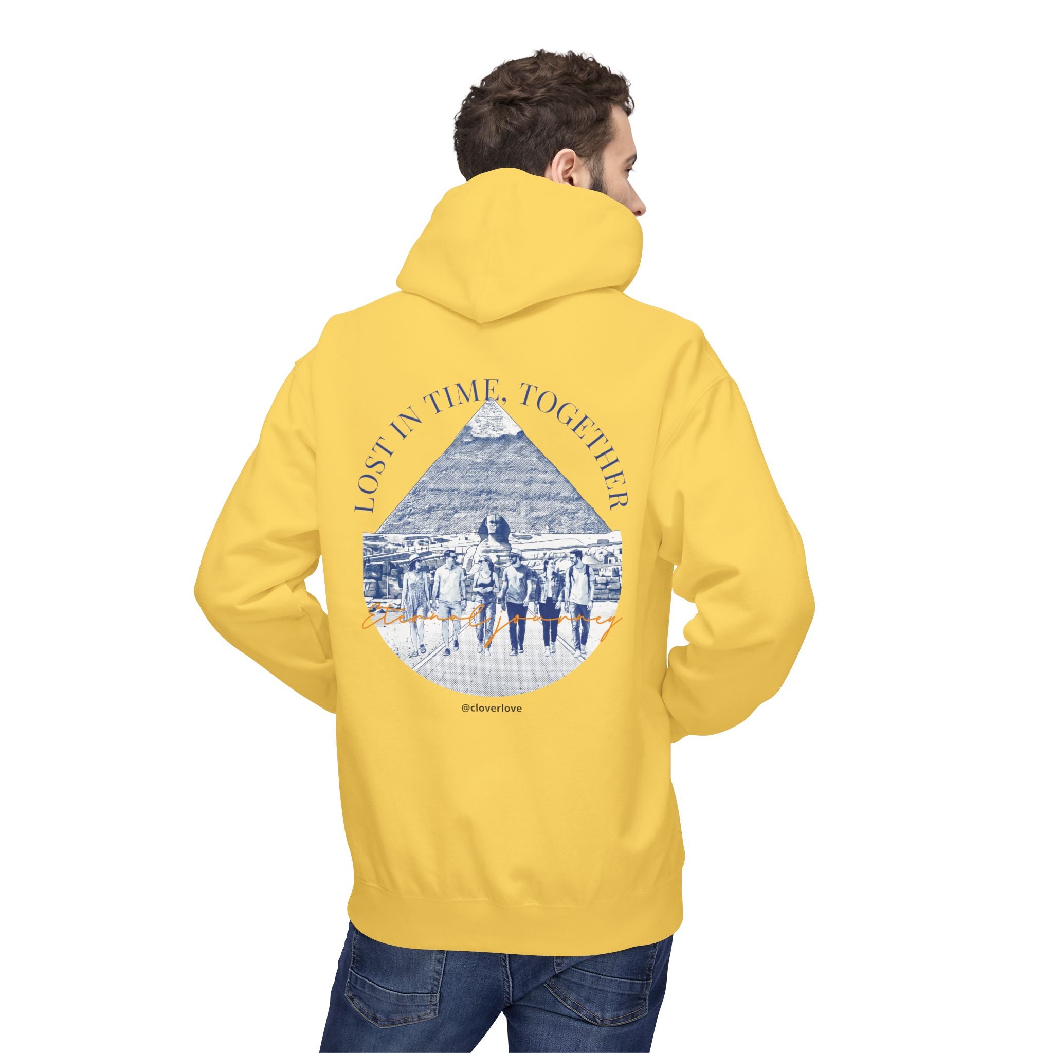 Ägypten Wahrzeichen Hoodie | Vintage Pyramiden Reise Sweatshirt