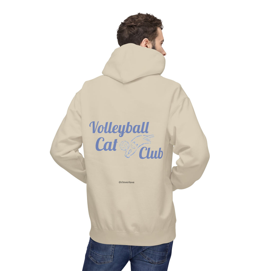 VC7, Catch the Echo Hoodie — Ocean Cat Adventure Graphic Hoodie