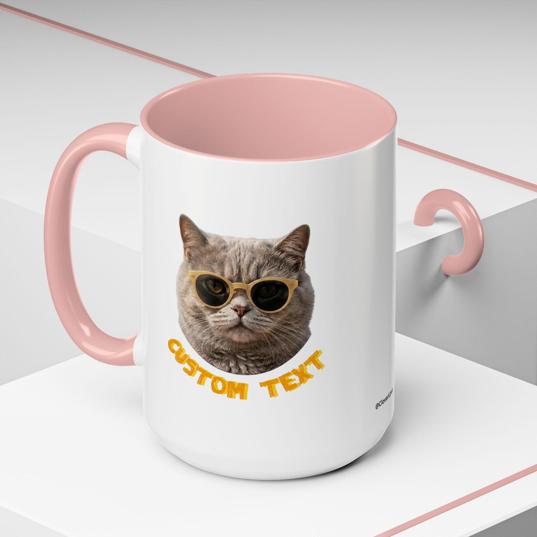 Lustige Katzen-Sommer-Tasse – Süße Strand-Kaffeetasse für Katzenliebhaber