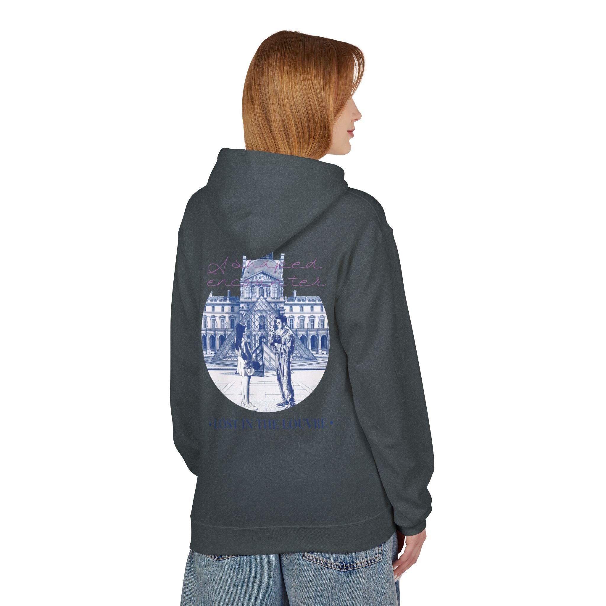 Lost In The Louvre Hoodie | Paris Travel Landmark Sweatshirt