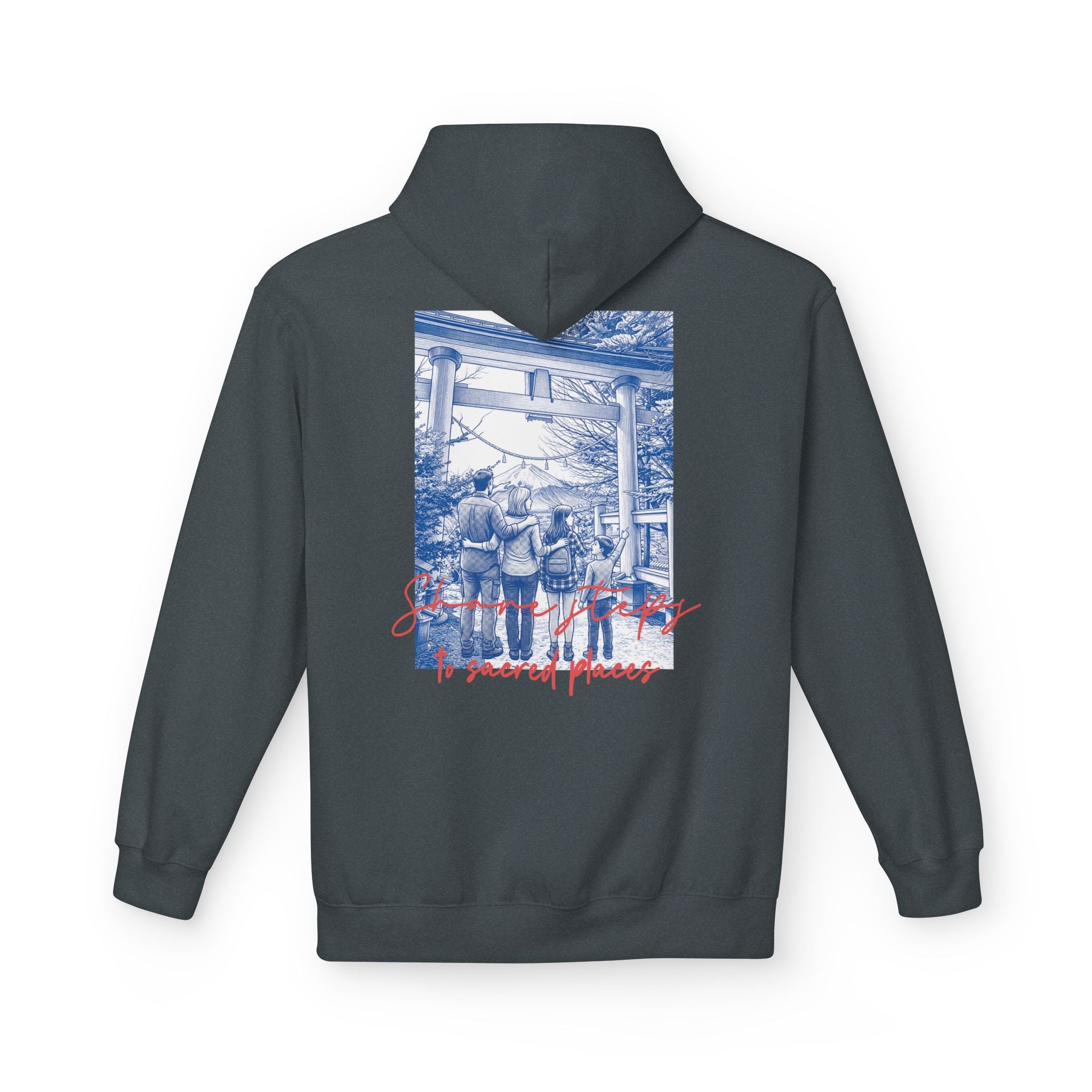 Sacred Places Hoodie | Vintage Travel Landmark Sweatshirt
