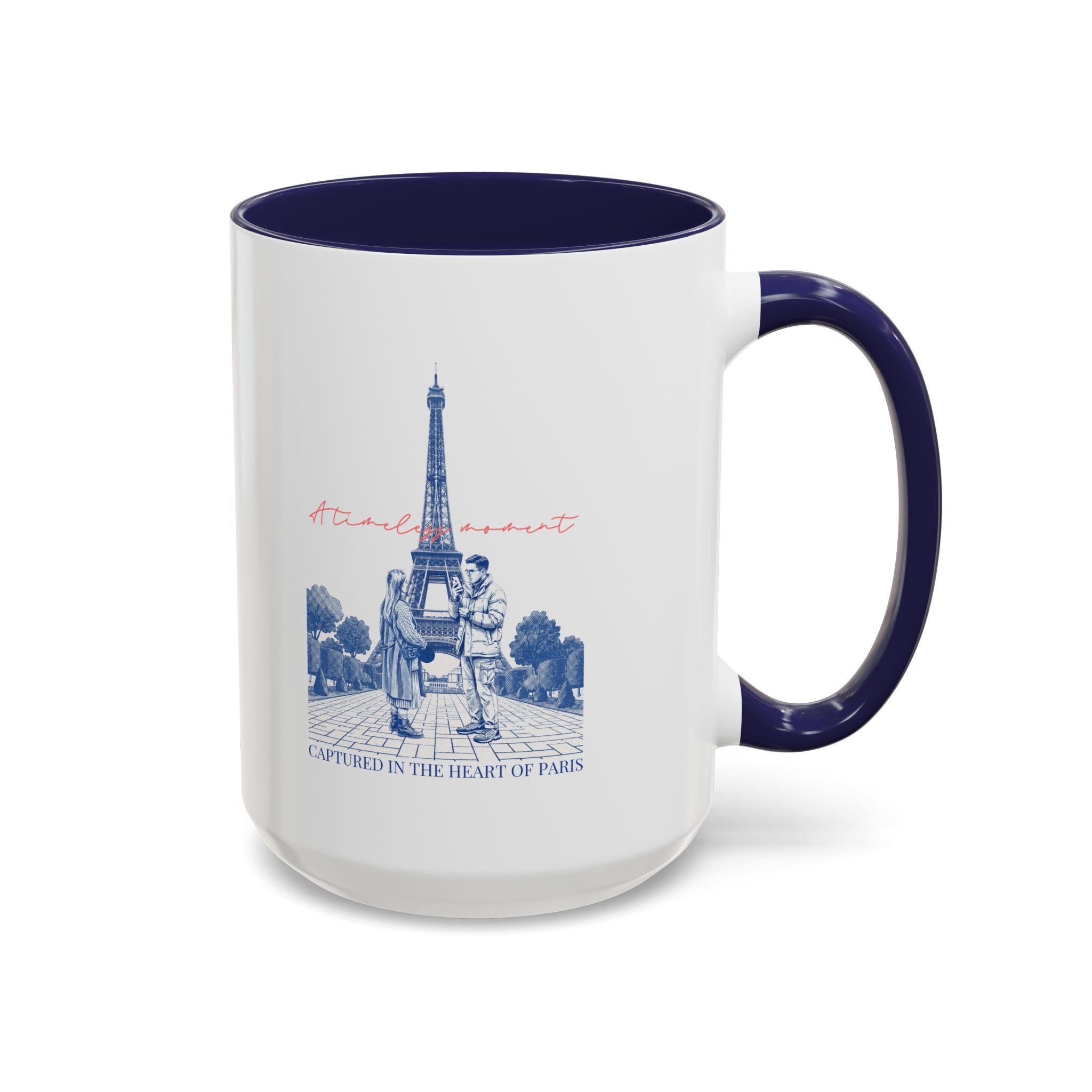 Paris Travel Memory Mug - Eiffel Tower Coffee Cup for Travelers