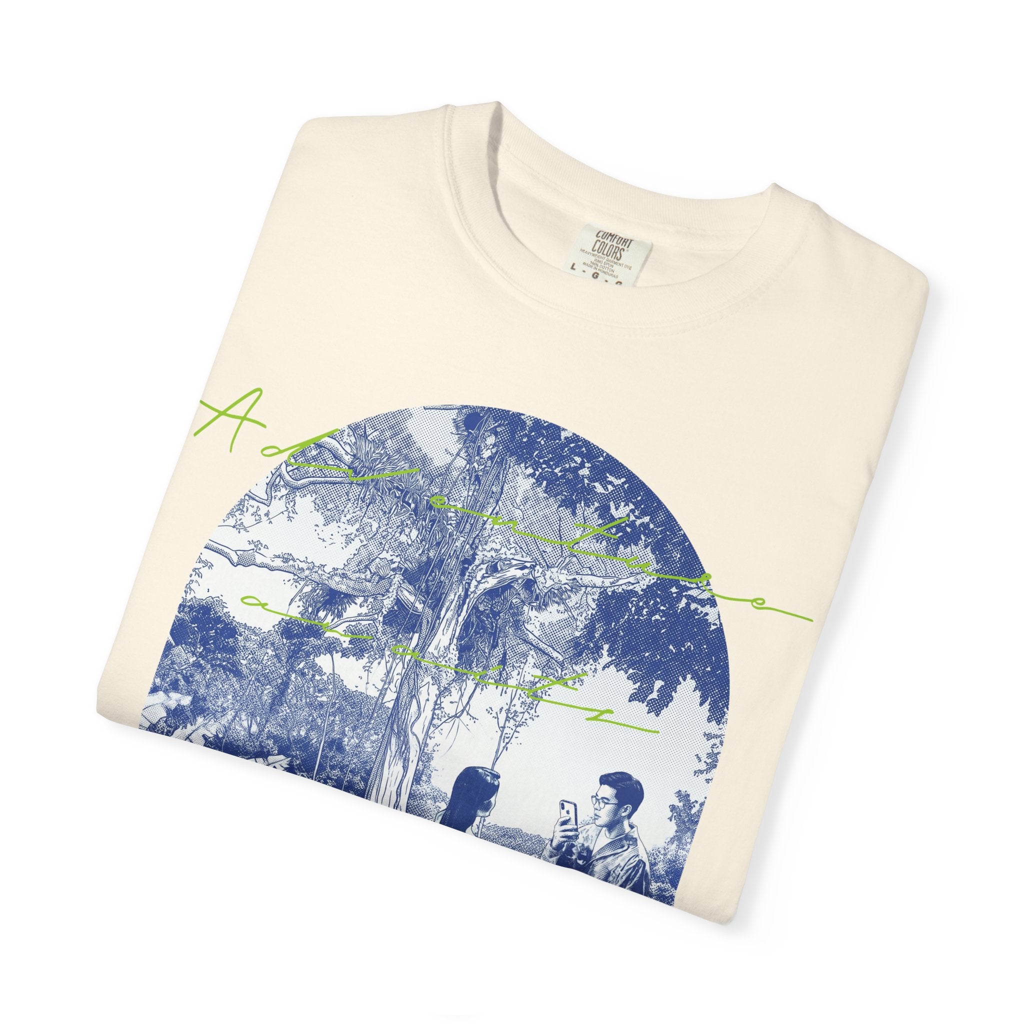 Custom Jungle Adventure Travel T-Shirt - Couple Vacation Gift