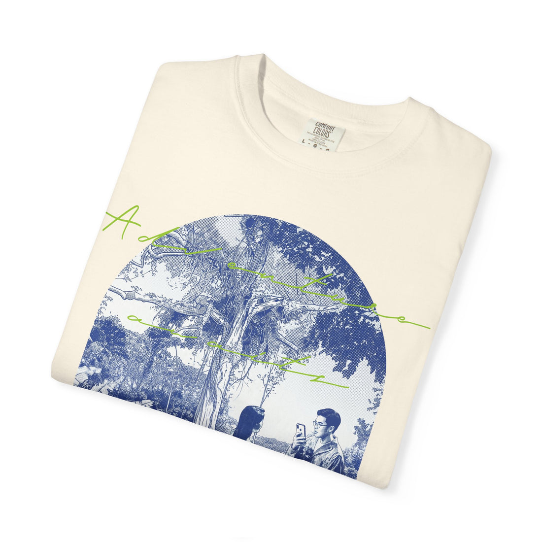Custom Jungle Adventure Travel T-Shirt - Couple Vacation Gift