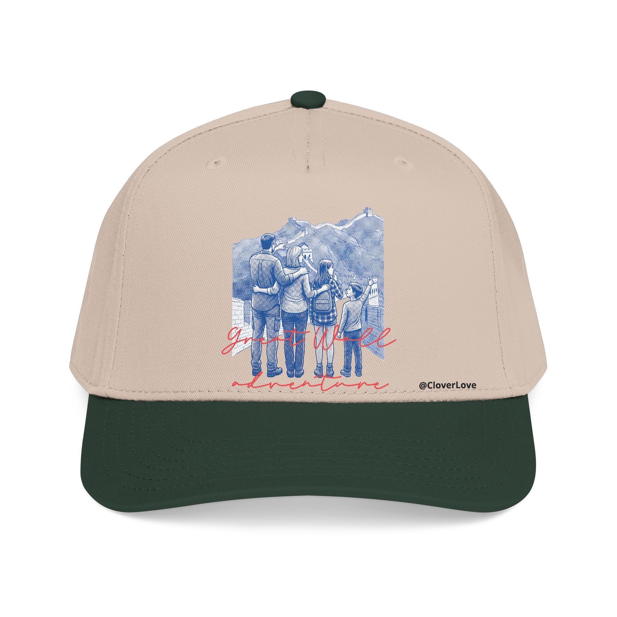 Ocean Adventure Hat - Coastal Travel Baseball Cap, Beach Vacation Dad Hat