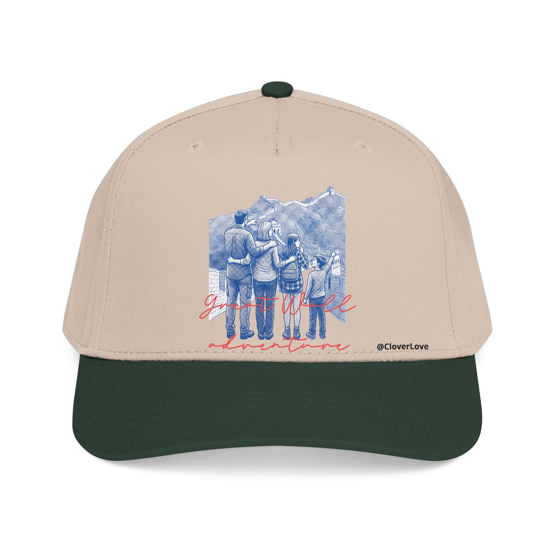 Ocean Adventure Hat - Coastal Travel Baseball Cap, Beach Vacation Dad Hat