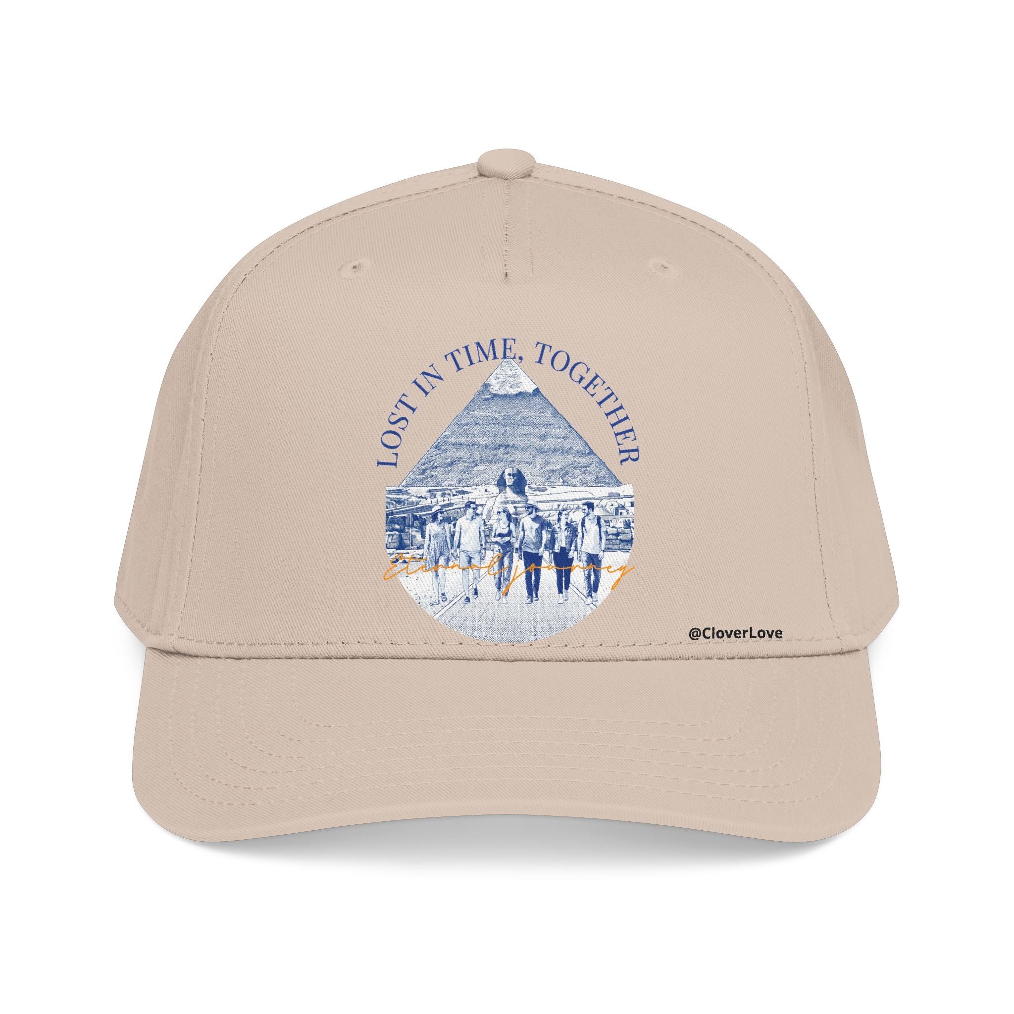 Egypt Travel Hat - Pyramid Baseball Cap, Adventure Dad Hat