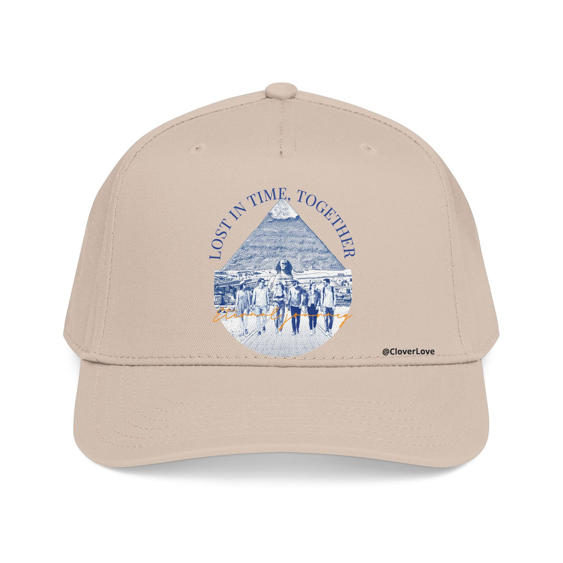 Egypt Travel Hat - Pyramid Baseball Cap, Adventure Dad Hat